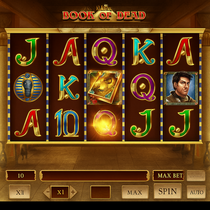 NewLucky - Book of Dead Slot Game - Play'n GO